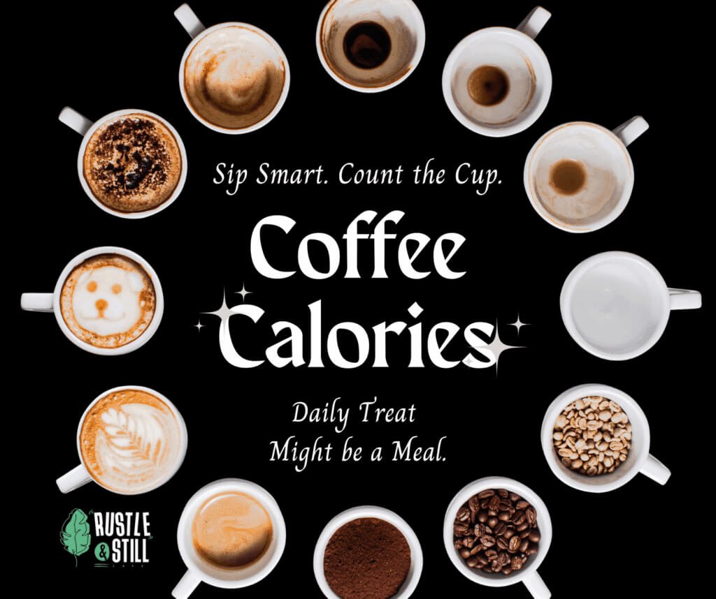 amount of calories in different coffees